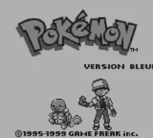Image n° 1 - screenshots  : Pokemon - Version Bleue